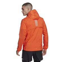 adidas Lauf-Trainingsjacke Marathon WIND.RDY (360° reflektierendes Design, schmal) 2022 orange Herren